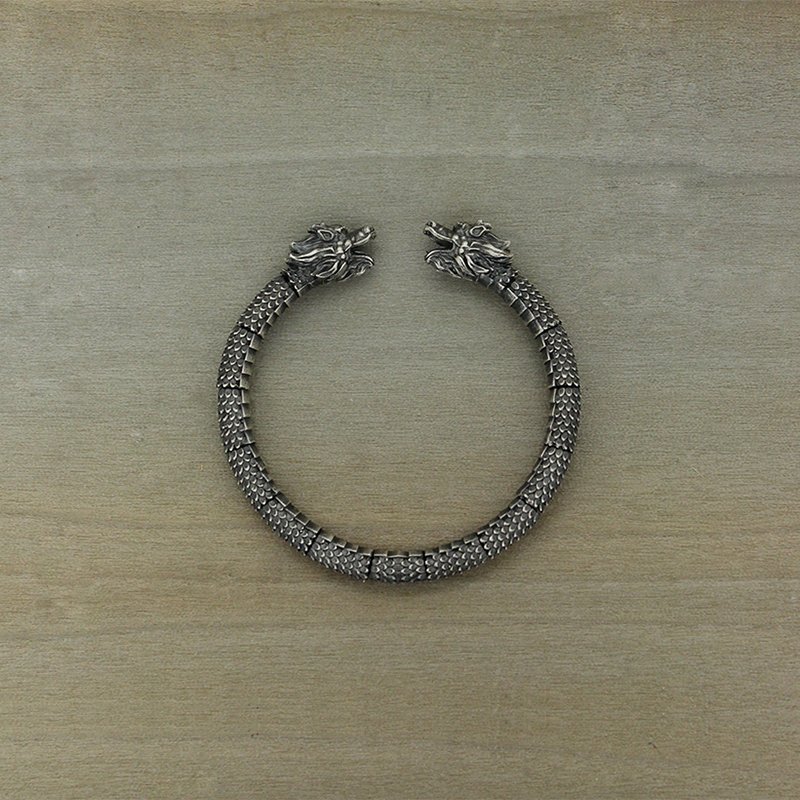 porca-miseria-silver-dragon-bracelet