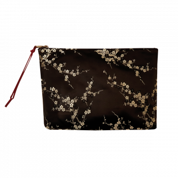 Bolso de mano grande cerezo negro