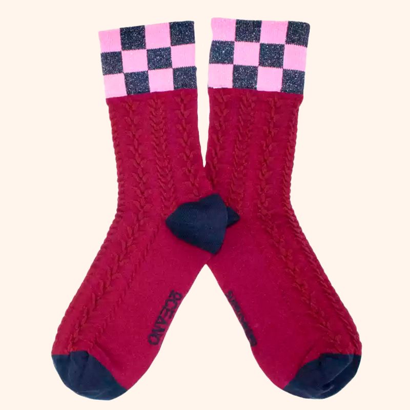 calcetines-espigas-burdeos