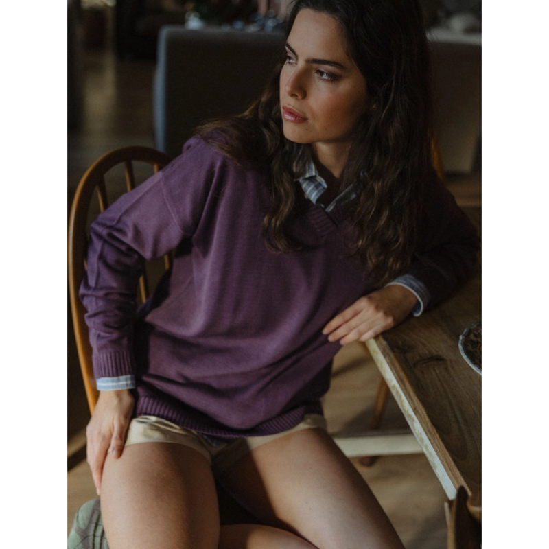 Jumper Maggiore uva