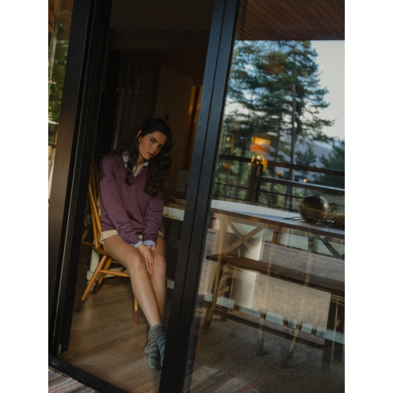 Jumper Maggiore uva