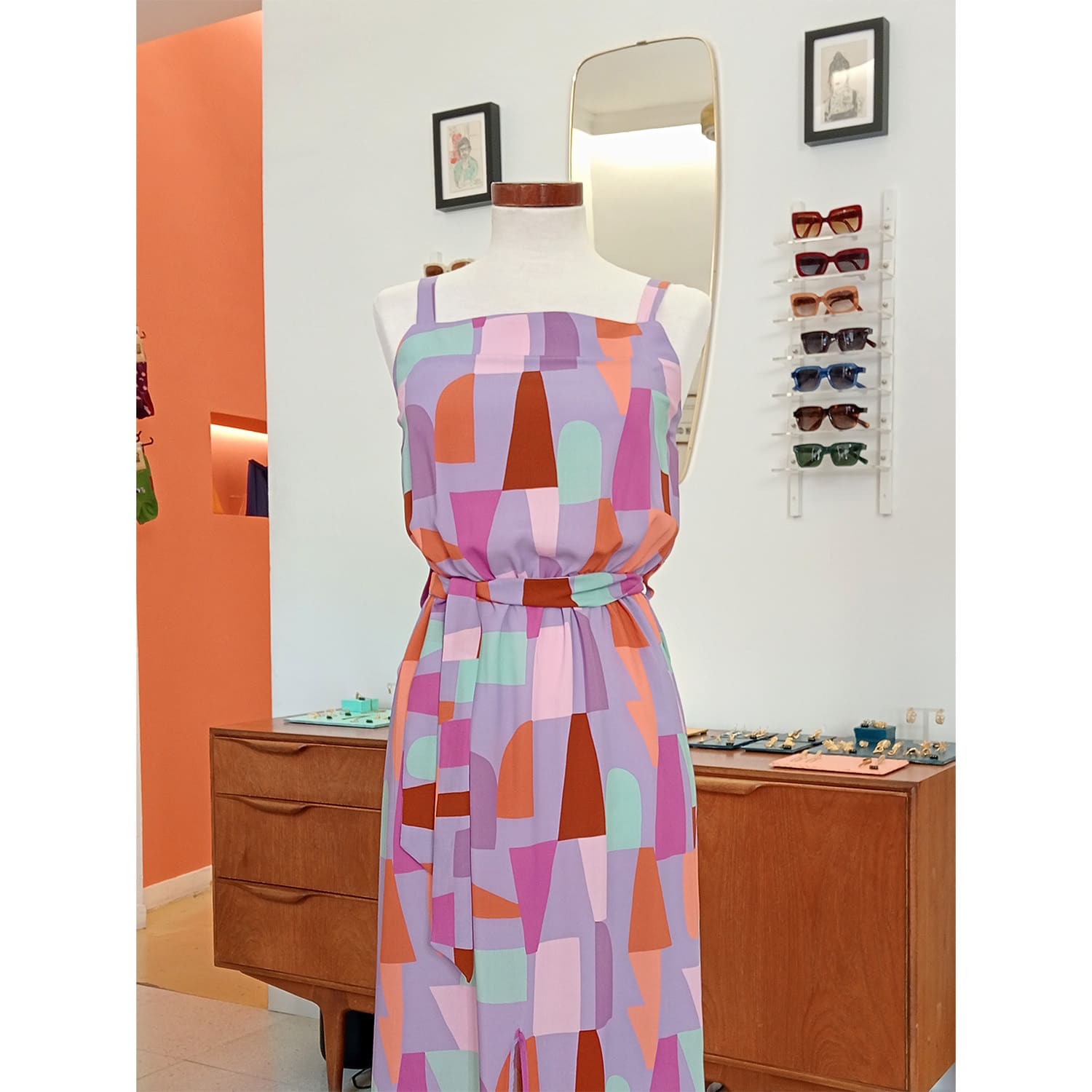 VESTIDO-TIRANTES-SHAPES-LAVANDA-DETALLE Vestido tirantes Shapes Lavanda