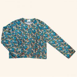 Blusa chaqueta Grullas paon