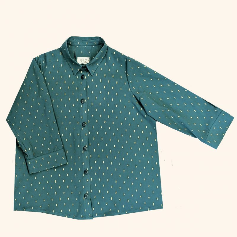 CAMISA ESMERALADA CAPA