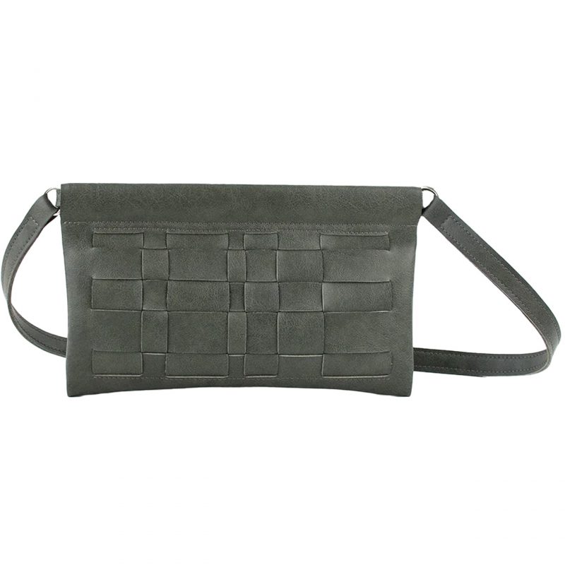 riñonera trenzada carbon