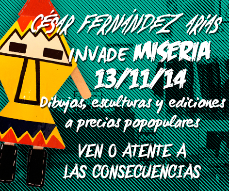 Cartel de César Fernández Arias