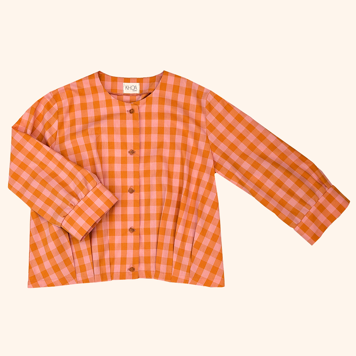 Blusa chaqueta Lourmarin naranja