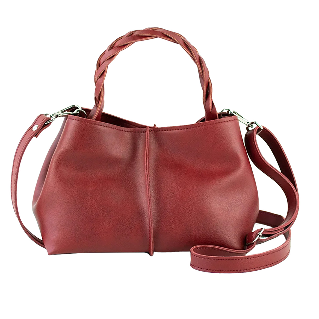 Bolso vegano Alura cereza