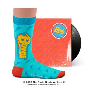 David Bowie Lightning Blue
