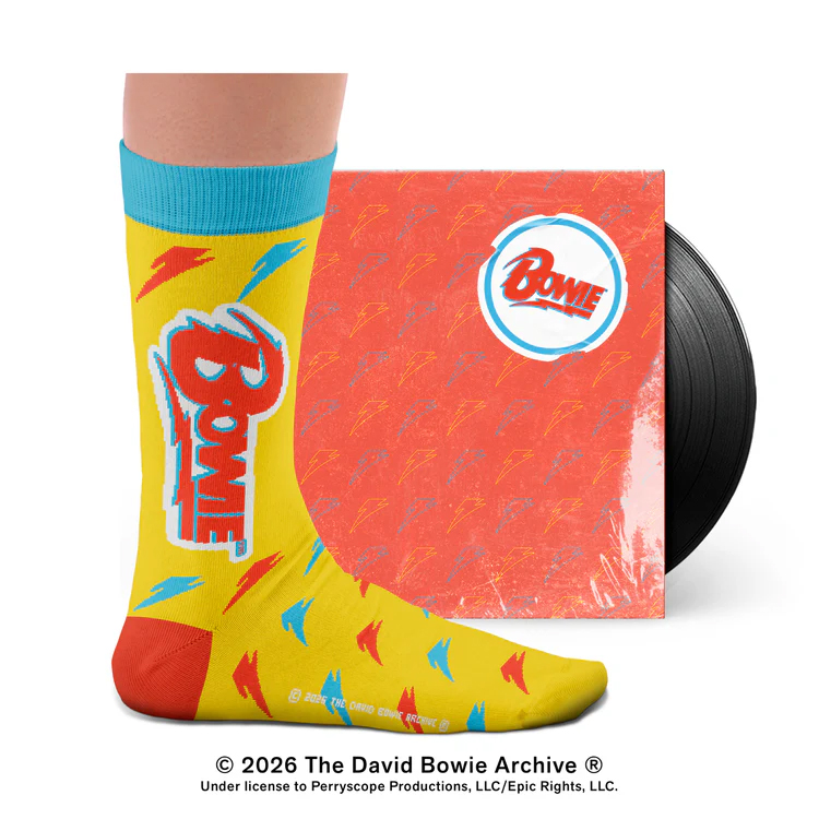 David Bowie Lightning Yellow