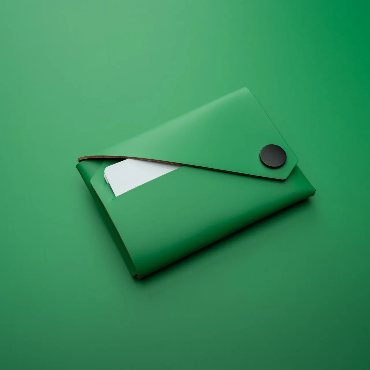 Lush Green Recycled Leather