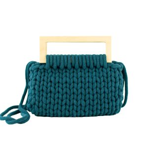 Bolso trenzado Vera Océano