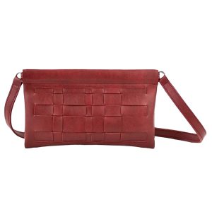 Bolso vegano Elise cereza