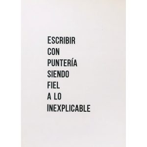 Cuaderno escribir con puntería
