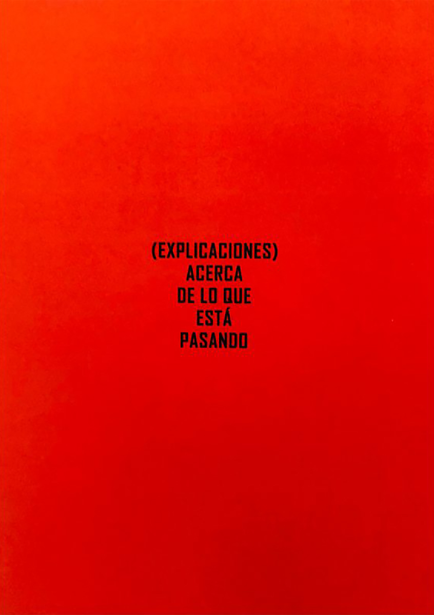 Libro (Explicaciones) acerca de lo que está pasando