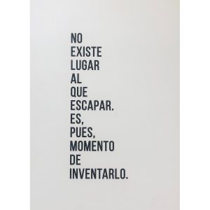 No existe un lugar