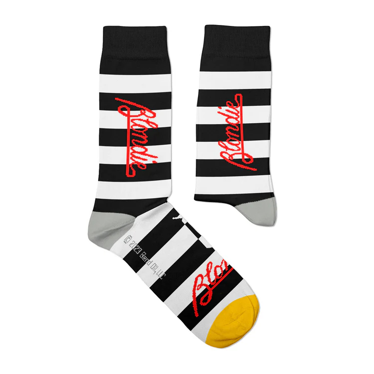 Blondie Parallel Lines Socks - Imagen 2