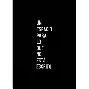 Un espacio para lo que no está escrito