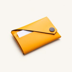 Yellow Recycled Leather