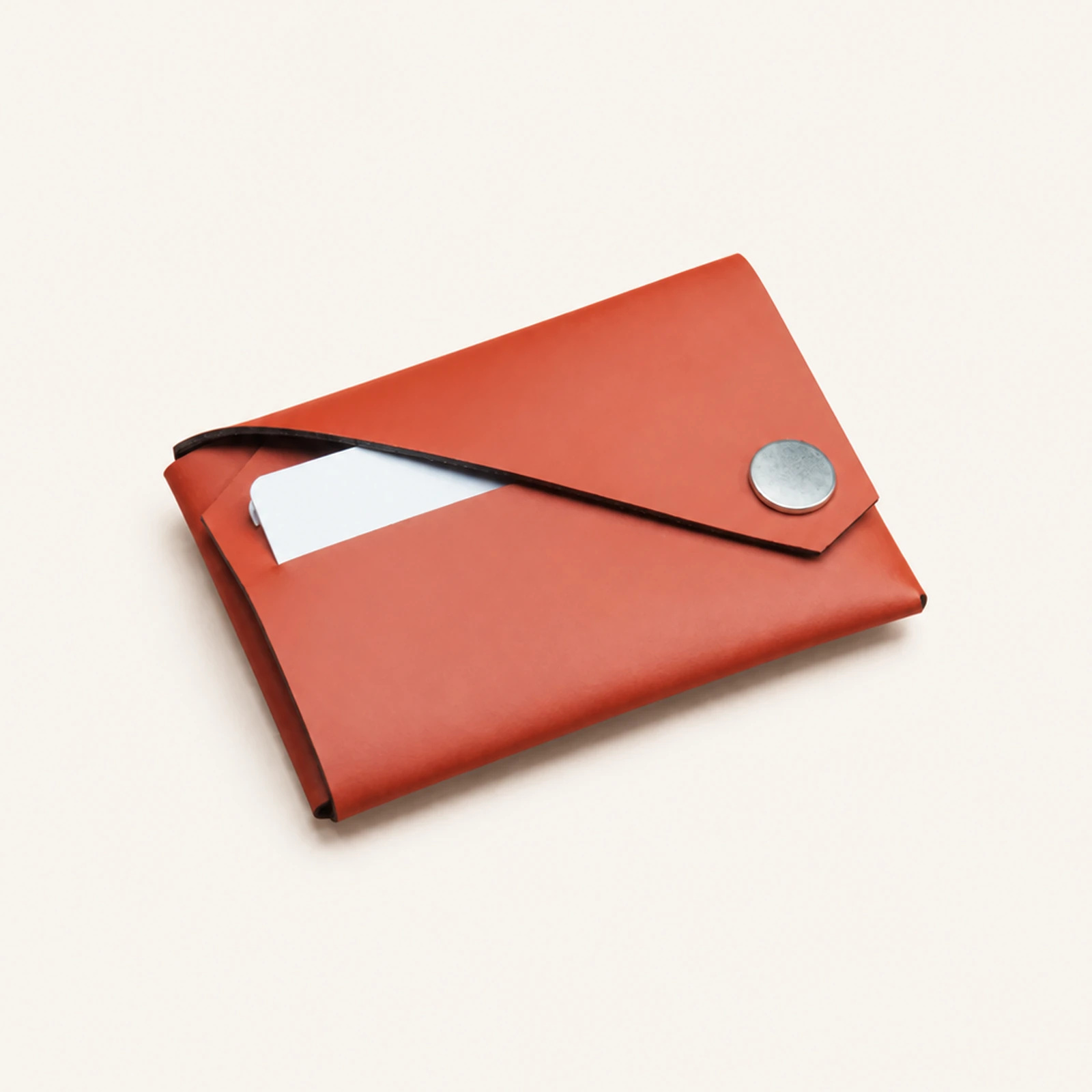 Red Recycled Leather