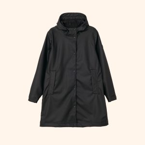 Chaqueta impermeable Tantä Istap Black en negro