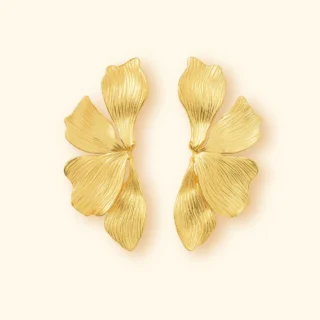 Pendiente Orquídea II